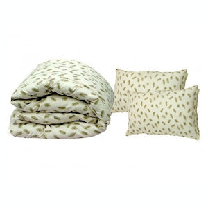 Set din puf si pene de gasca: Pilota dubla 200 x 230 cm + 2 perne 50 x 70 cm